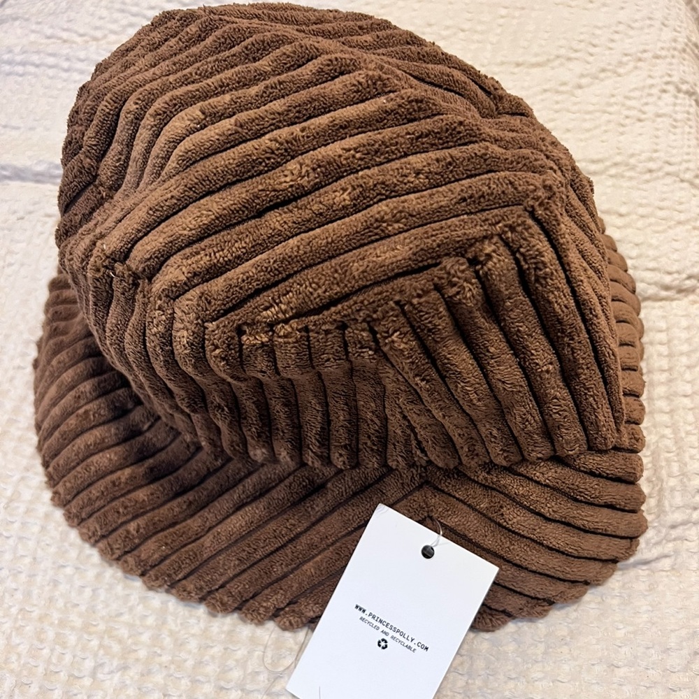 Princess Polly Brown Bucket Hat